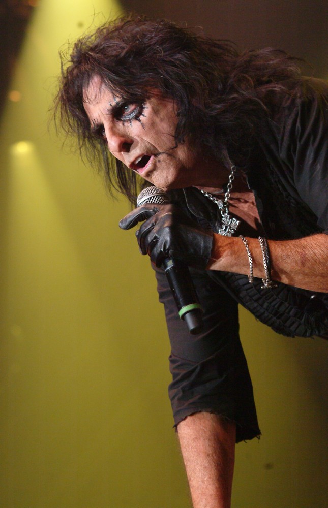 Alice Cooper;<br>Alice Cooper Performing Live at Wembley Arena