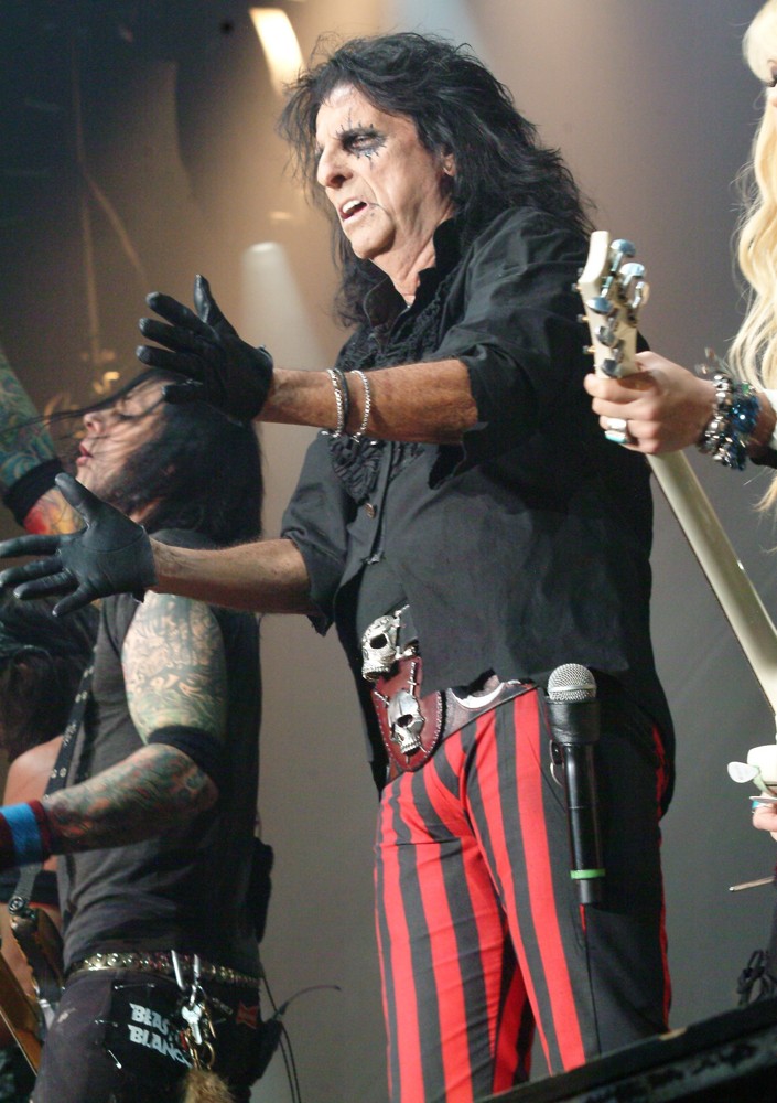 Alice Cooper;<br>Alice Cooper Performing Live at Wembley Arena