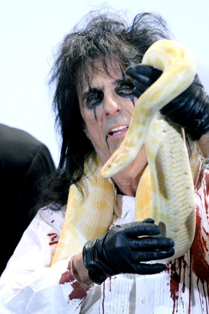 Alice Cooper;<br>The 26th Annual Rock and Roll Hall of Fame Induction Ceremony