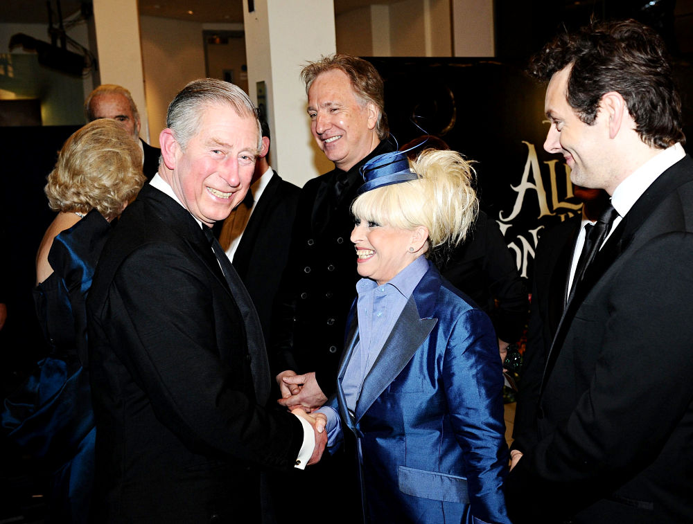 Prince Charles;Barbara Windsor;Michael Sheen;<br>'Alice in Wonderland' UK Premiere - Arrivals