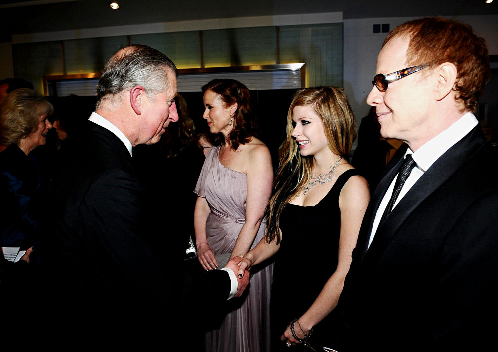 Camilla Parker Bowles;Prince Charles;Avril Lavigne;<br>'Alice in Wonderland' UK Premiere - Arrivals