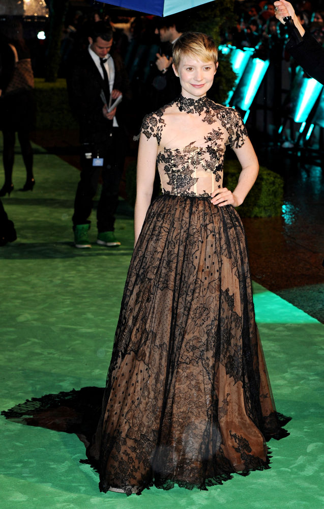 Mia Wasikowska;<br>'Alice in Wonderland' UK Premiere - Arrivals