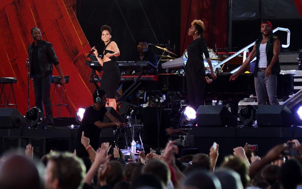 Alicia Keys;<br>2013 Global Citizen Festival
