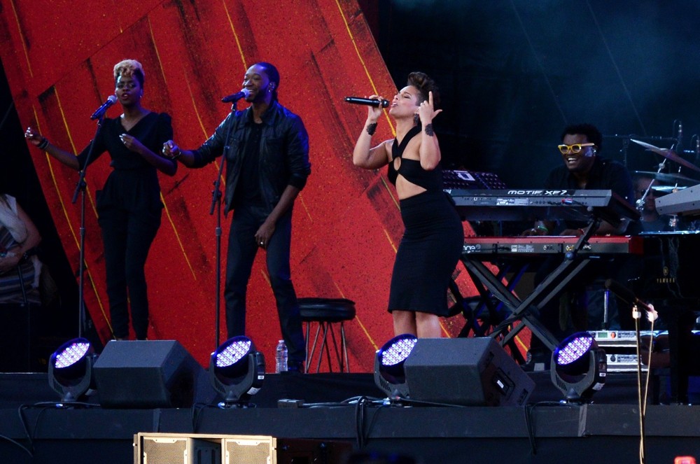 Alicia Keys;<br>2013 Global Citizen Festival