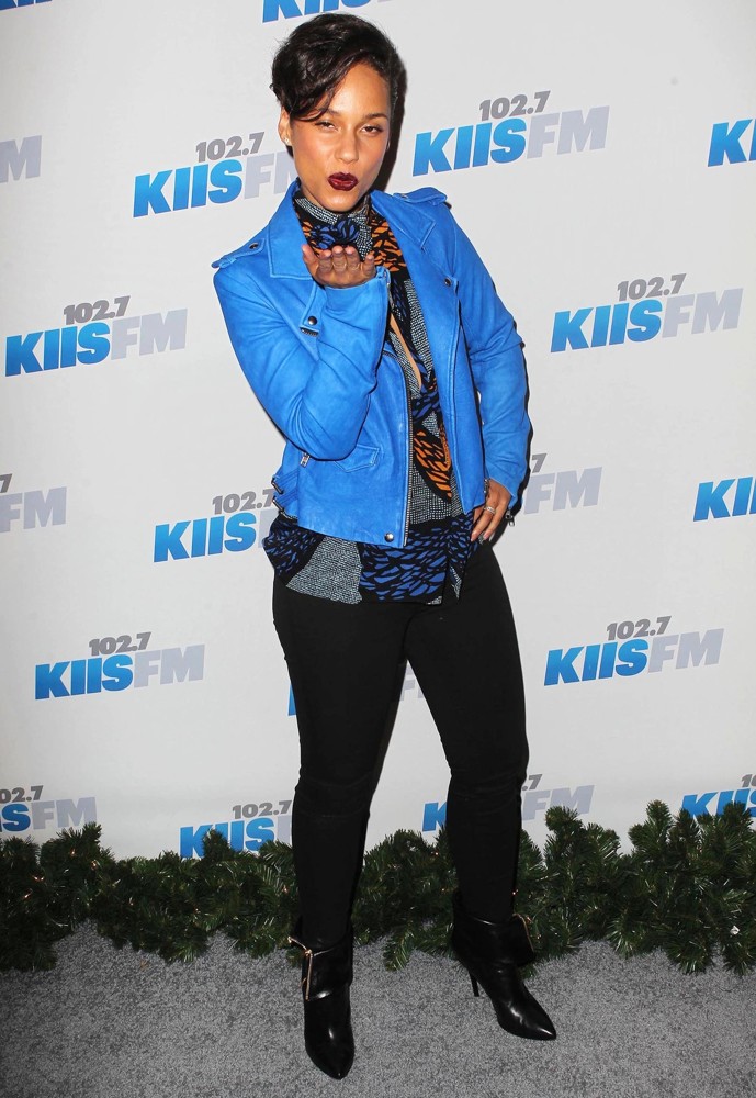 Alicia Keys;<br>KIIS FM's 2012 Jingle Ball - Night 2 - Arrivals