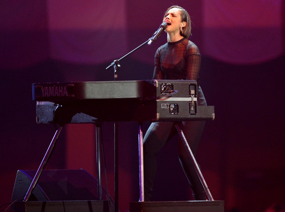 Alicia Keys;<br>The MTV EMA's 2012 - Show