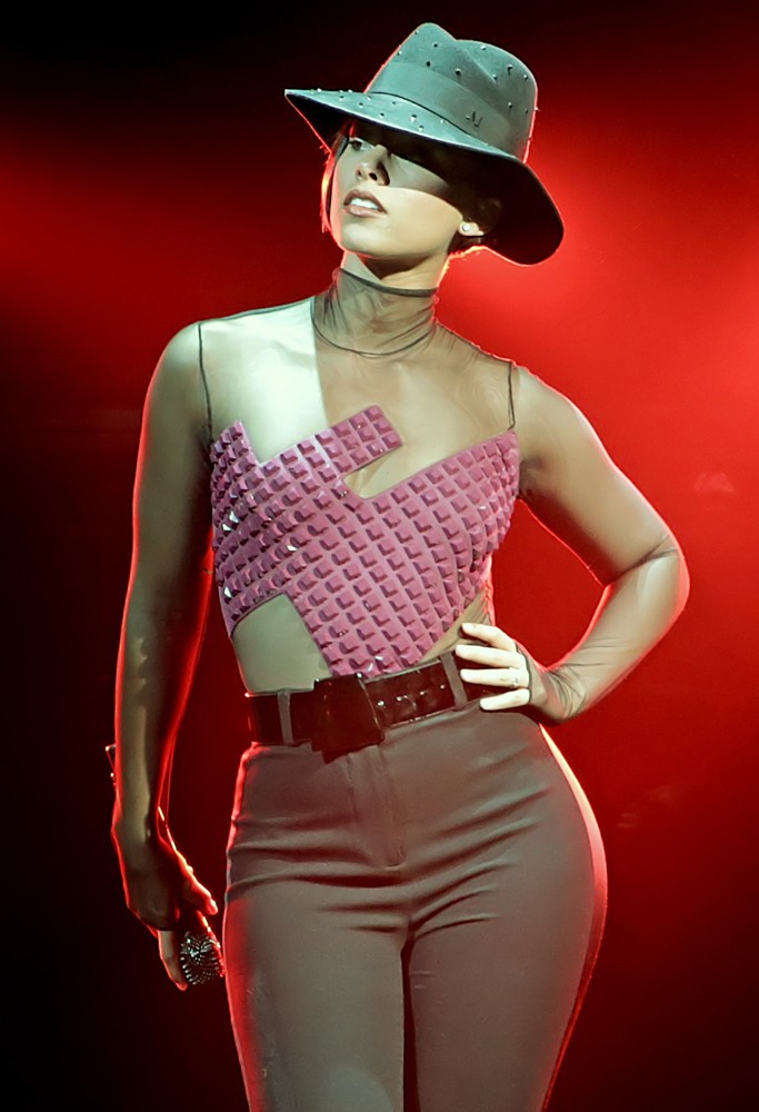 Alicia Keys;<br>Alicia Keys Performs Live at Echo Arena Liverpool