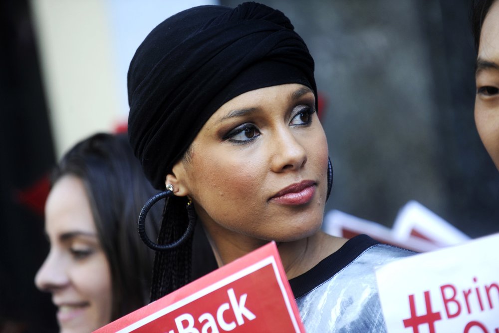 A Protest Demanding The Return of The 200-Plus Girls Abducted by Boko Haram Militants
