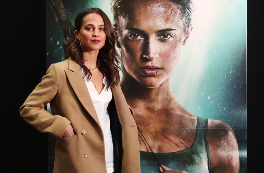 Alicia Vikander;<br>Tomb Raider Escape