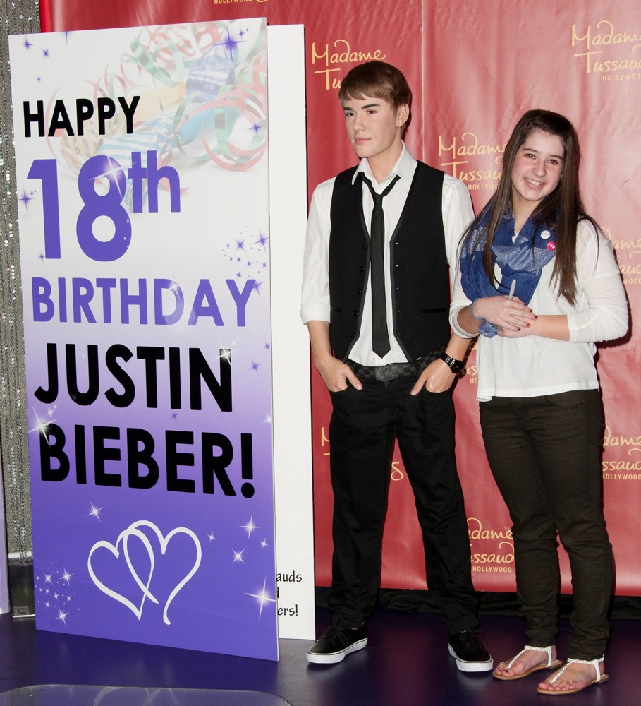 Justin Bieber;Alisha Purdom;<br>Unveil A Brand New Bieber Figure in Celebration of The Singer's 18th Birthday