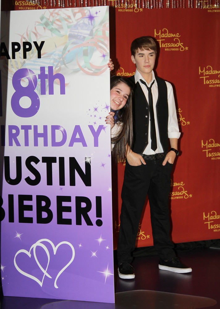 Alisha Purdom;Justin Bieber;<br>Unveil A Brand New Bieber Figure in Celebration of The Singer's 18th Birthday