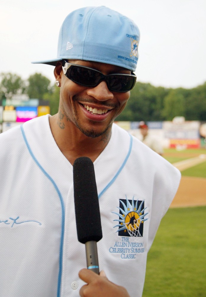 Allen Iverson;<br>2007 Celebrity Softball Game