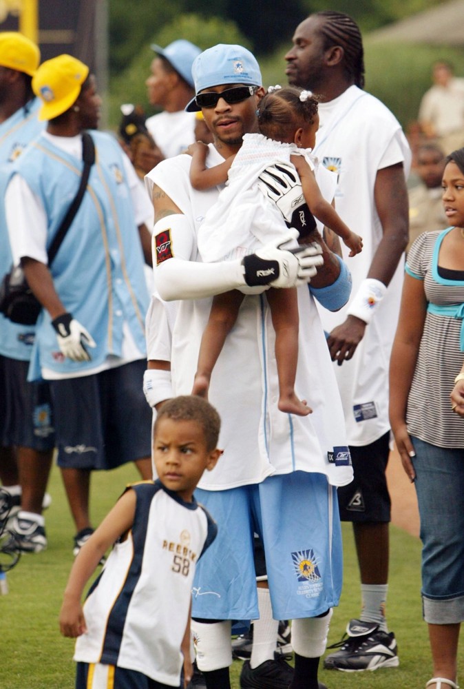 Allen Iverson;<br>2007 Celebrity Softball Game