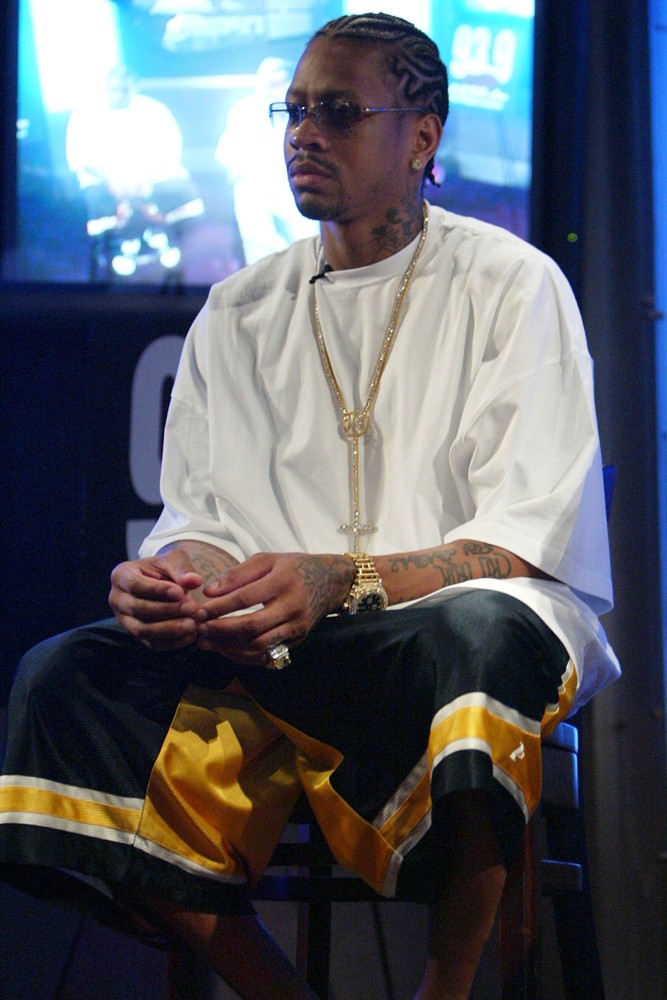 Allen Iverson;<br>Allen Iverson held A Press Conference for His Annual Charity Event to Raise Money
