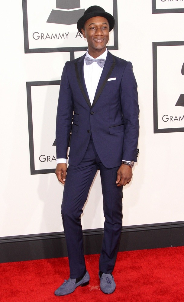 Aloe Blacc;<br>57th Annual GRAMMY Awards - Arrivals