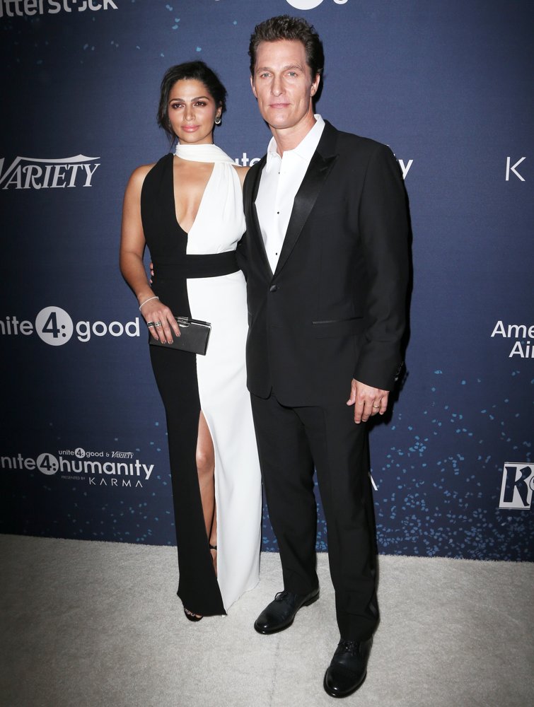 Camila Alves;Matthew McConaughey;<br>3rd Annual unite4:humanity - Arrivals