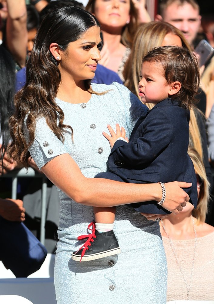 Camila Alves;Livingston McConaughey;<br>Matthew McConaughey Honored with A Star on The Hollywood Walk of Fame