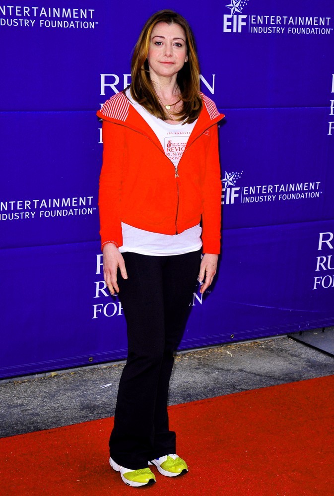 Alyson Hannigan;<br>18th Annual EIF Revlon Run Walk - Arrivals