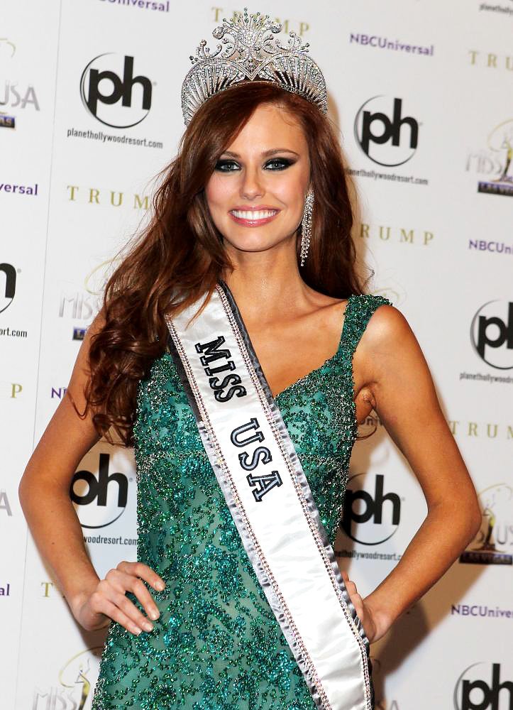 Alyssa Campanella;<br>2011 Miss USA Press Conference
