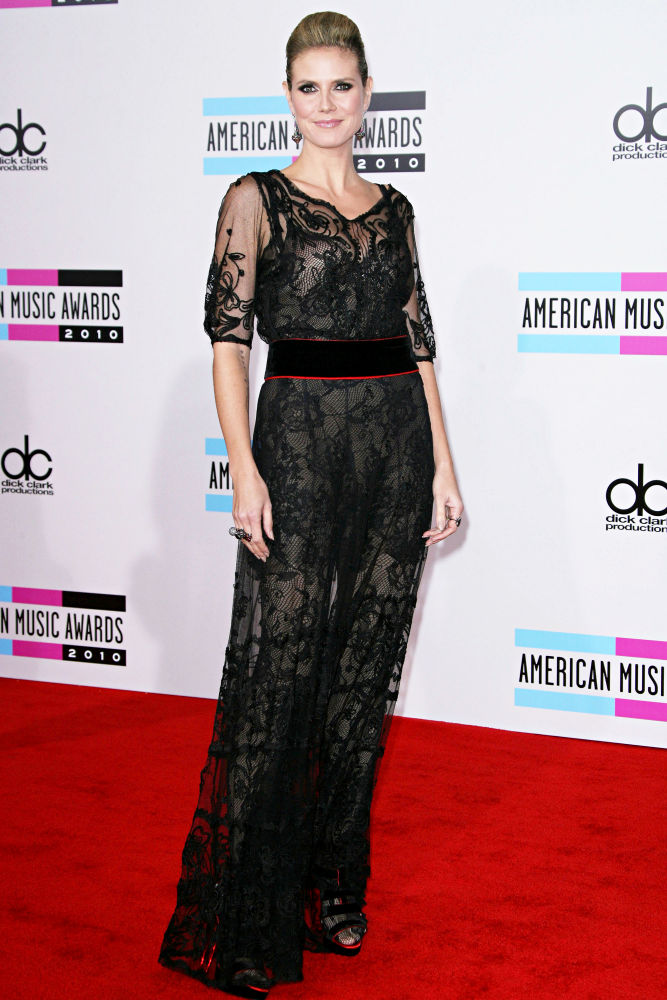 Heidi Klum;<br>2010 American Music Awards - Arrivals