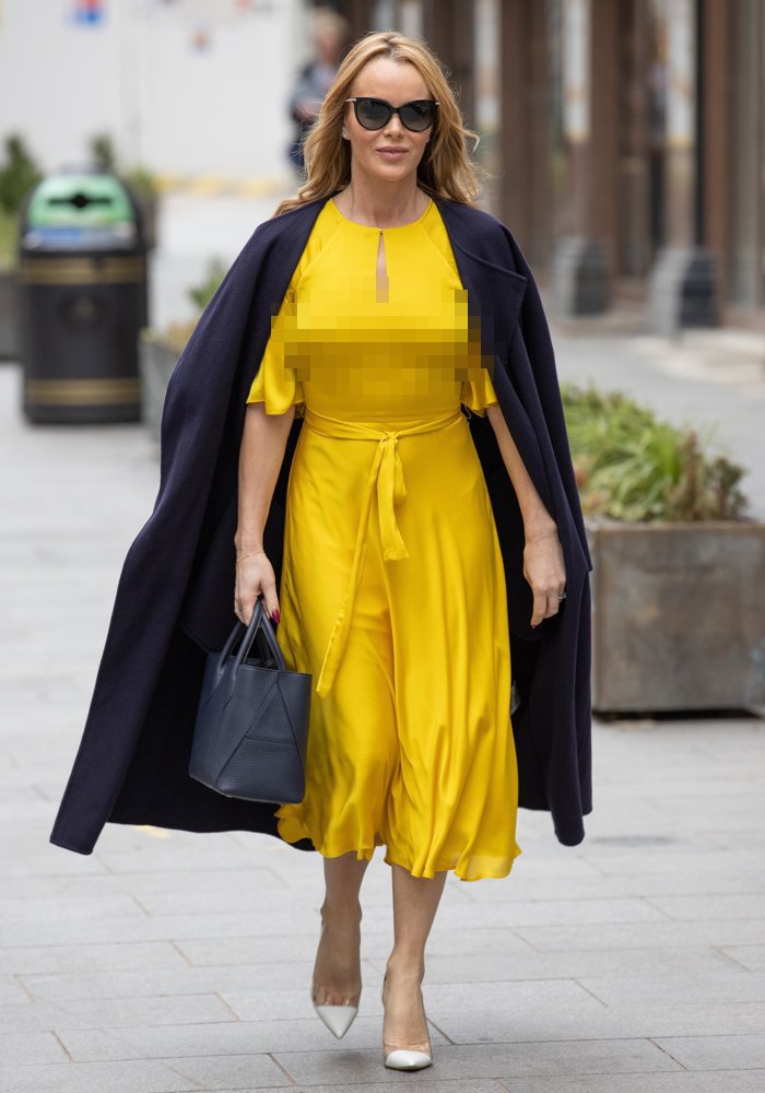 Amanda Holden at Global Radio