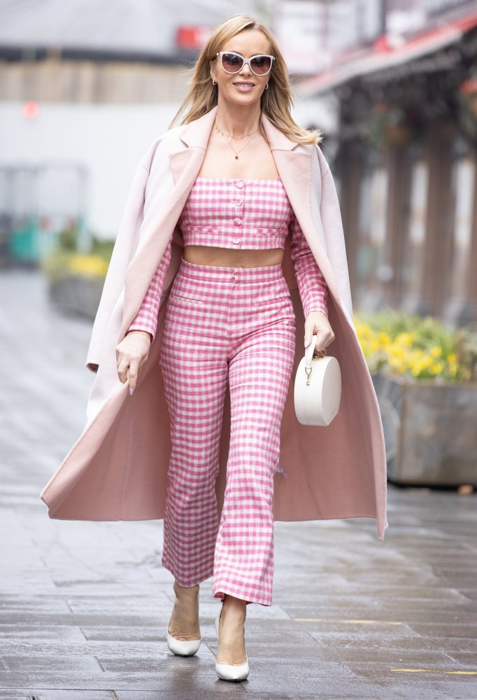 Amanda Holden at Global Studios