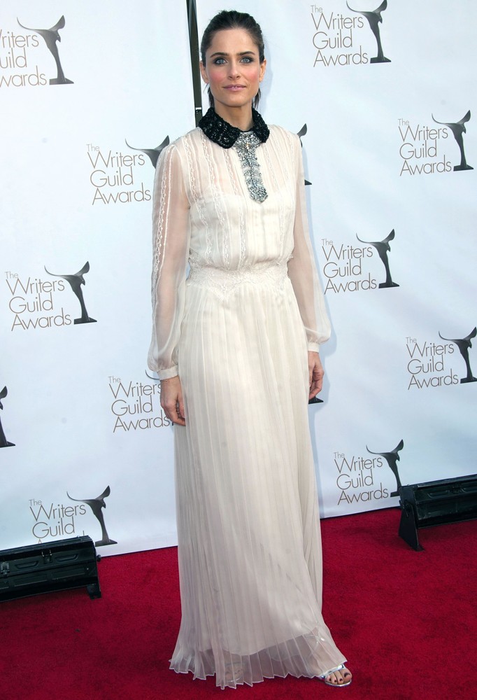 Amanda Peet;<br>The 2012 Writers Guild Awards
