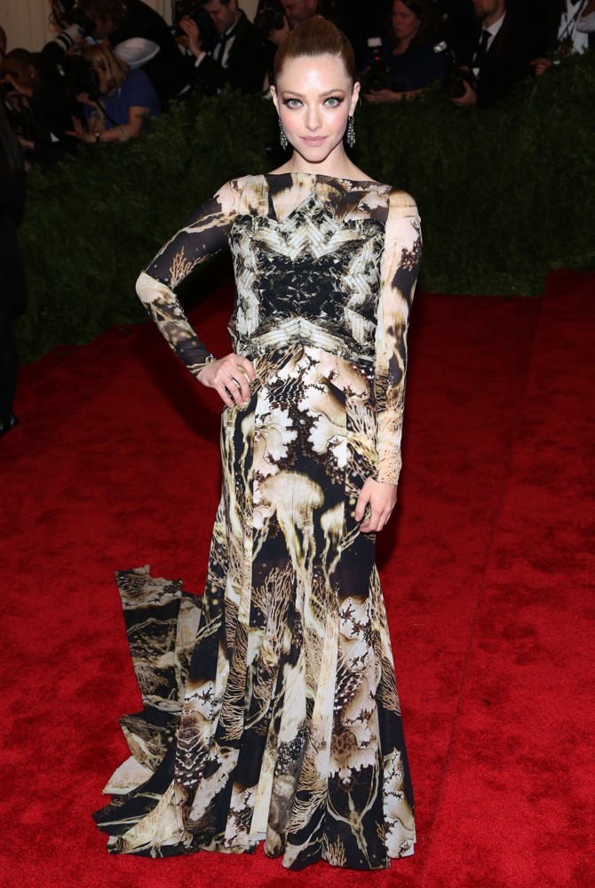 Amanda Seyfried;<br>PUNK: Chaos to Couture Costume Institute Gala