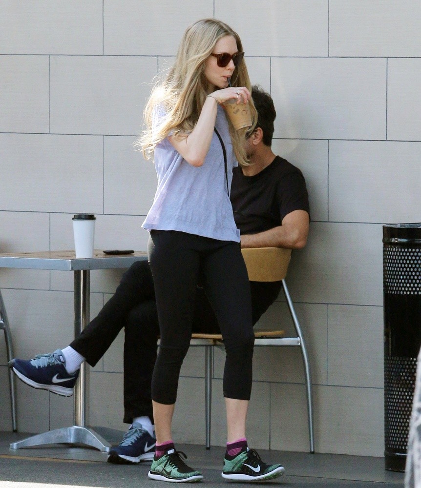 Amanda Seyfried Having Lunch with Friends