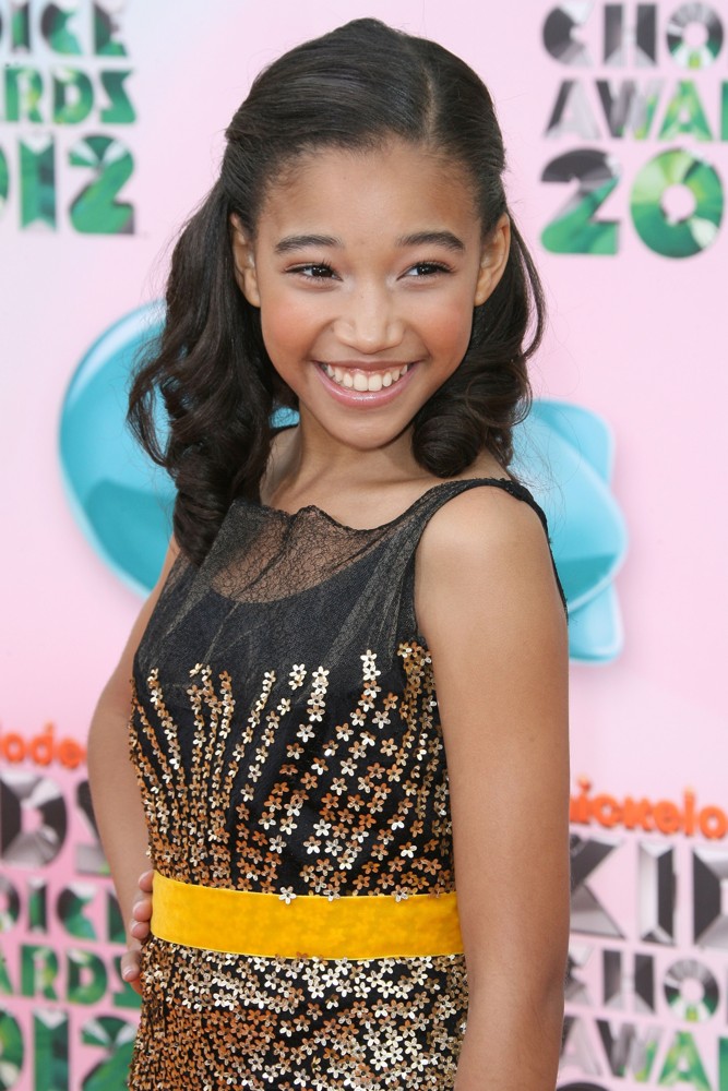 Amandla Stenberg;<br>2012 Kids' Choice Awards - Arrivals