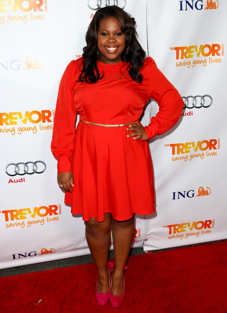 Amber Riley;<br>The Trevor Project's 2011 Trevor Live! - Arrivals