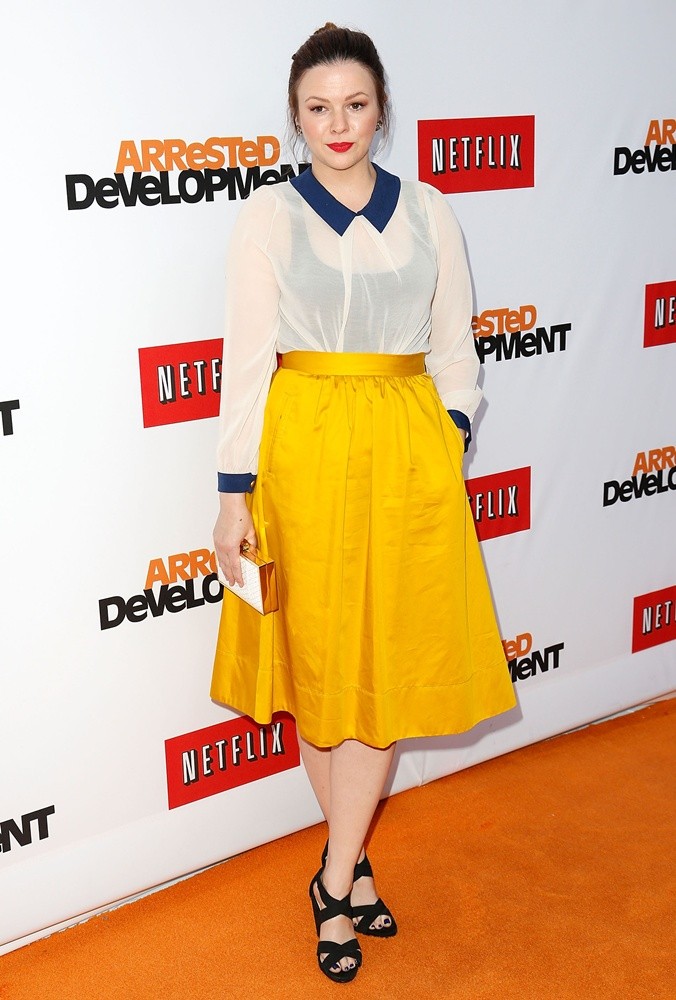 Amber Tamblyn;<br>Netflix's Los Angeles Premiere of Season 4 of Arrested Development