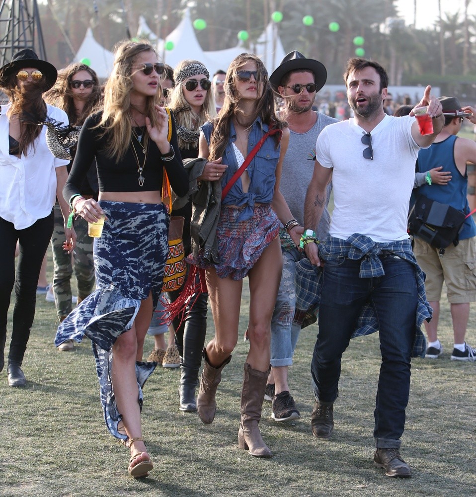 Alessandra Ambrosio;Jamie Mazur;<br>The 2013 Coachella Valley Music and Arts Festival - Week 1 Day 3