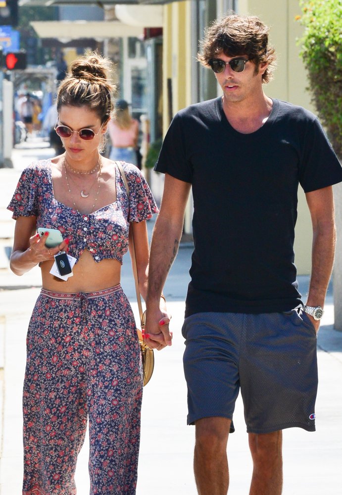 Alessandra Ambrosio and Nicolo Oddi on A Date to Tocaya Organica