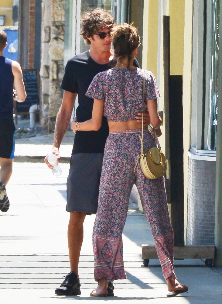 Alessandra Ambrosio and Nicolo Oddi on A Date to Tocaya Organica