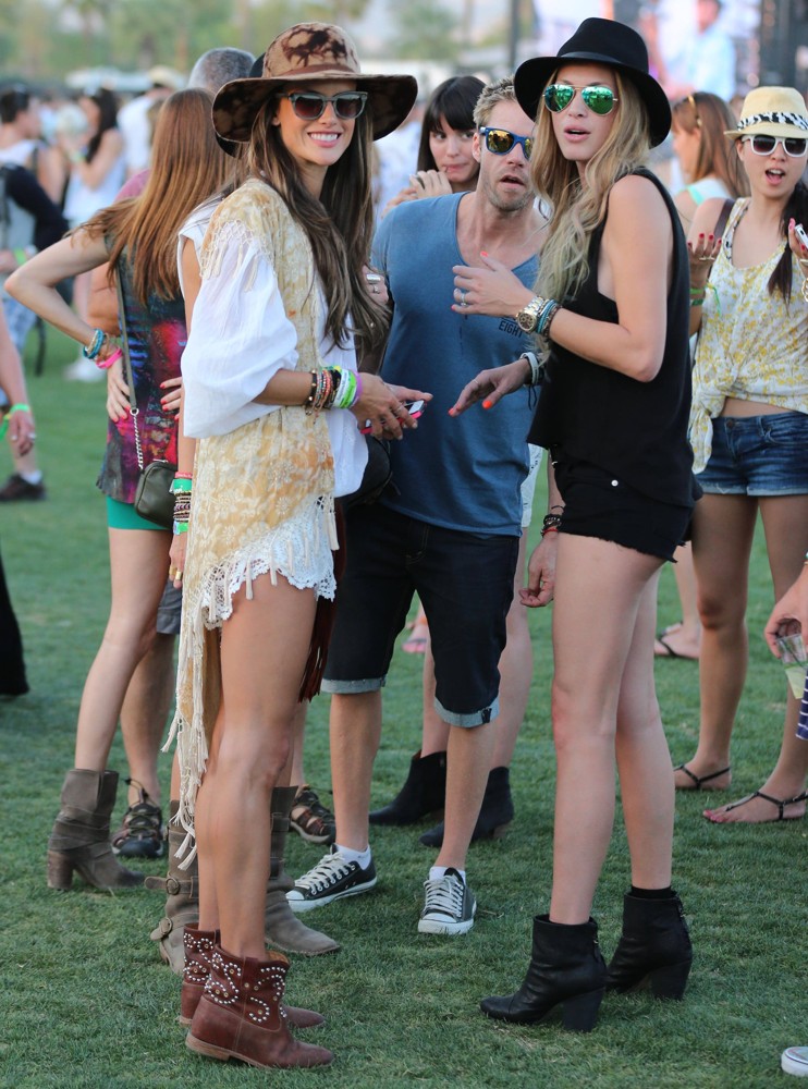Alessandra Ambrosio;Candice Swanepoel;<br>The 2013 Coachella Valley Music and Arts Festival - Week 1 Day 1