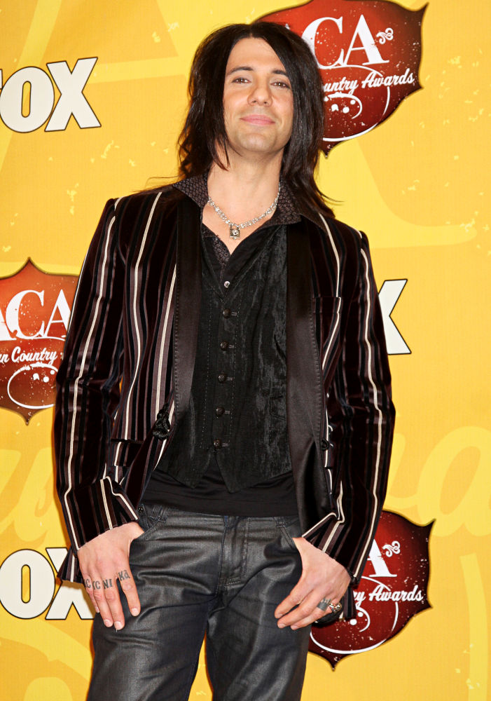 Criss Angel;<br>The 2010 American Country Awards - Press Room
