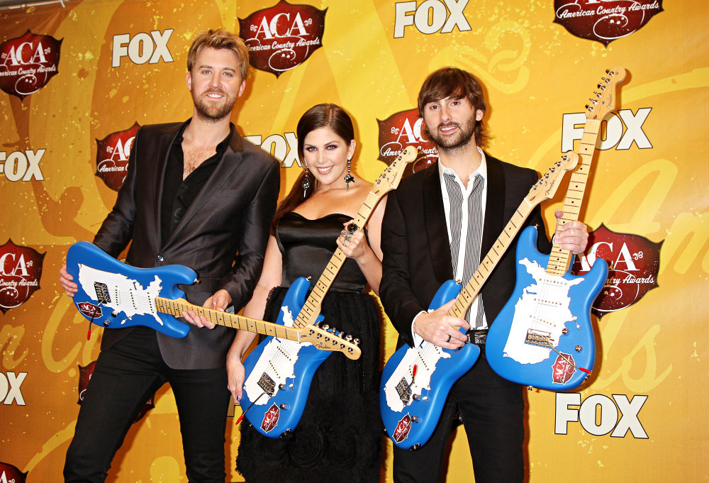 Lady Antebellum;<br>The 2010 American Country Awards - Press Room