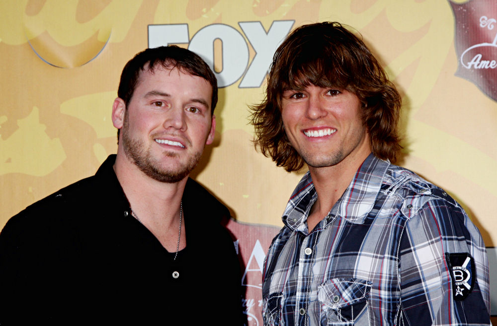 Lane Elenburg;Hayden Moss;<br>The 2010 American Country Awards - Arrivals