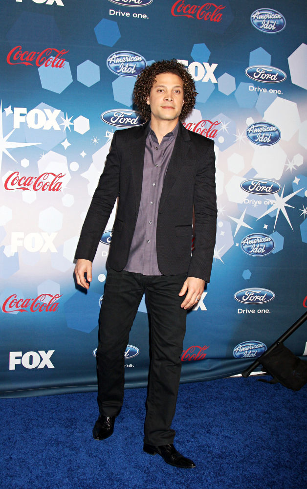 Justin Guarini;<br>The American Idol Top 12 Party for Season 9