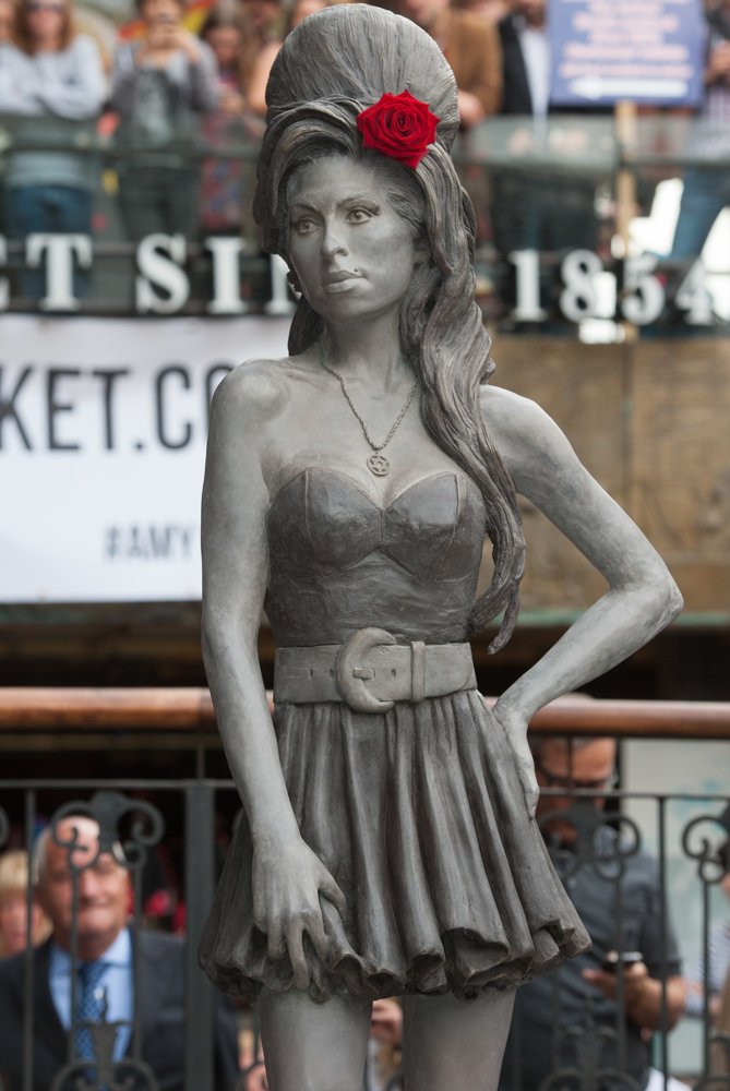 Amy Winehouse;<br>Amy Winehouse Statue Unveiling