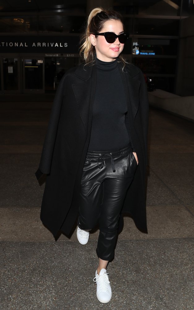 Ana de Armas at Los Angeles International Airport