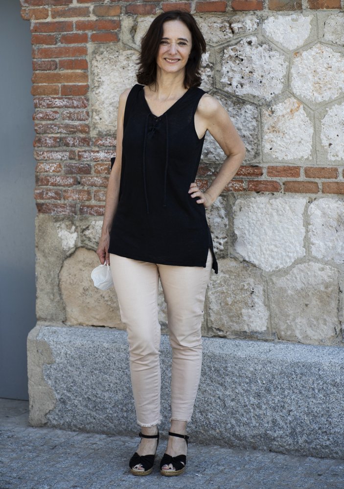 Ana Torrent Poses During The Portrait Session
