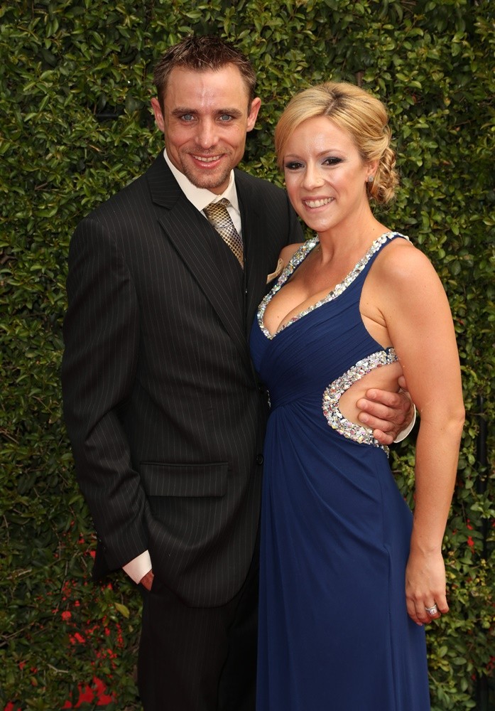 Jake Anderson;Jenna Anderson;<br>2015 Creative Arts Emmy Awards - Arrivals