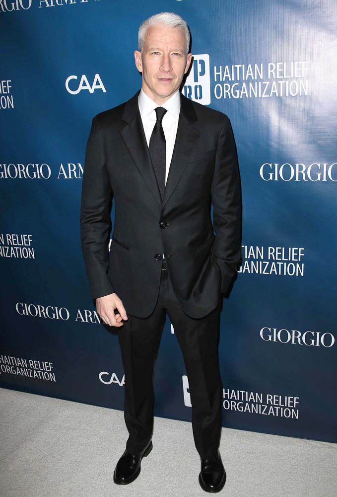 Anderson Cooper;<br>2nd Annual Sean Penn and Friends Help Haiti Home Gala