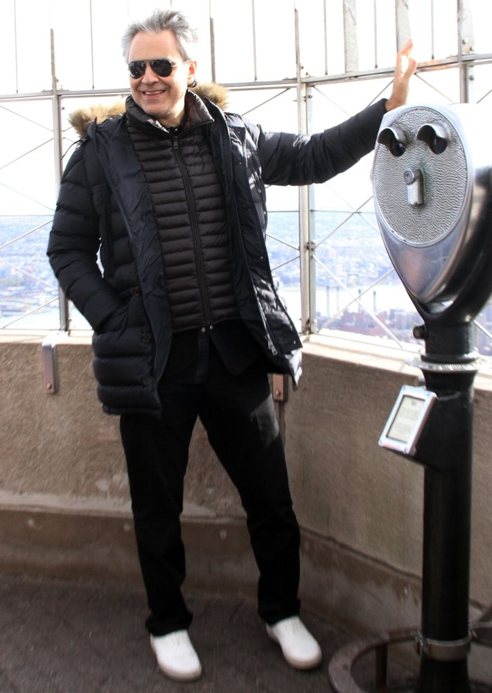 Andrea Bocelli;<br>Andrea Bocelli at The Empire State Building