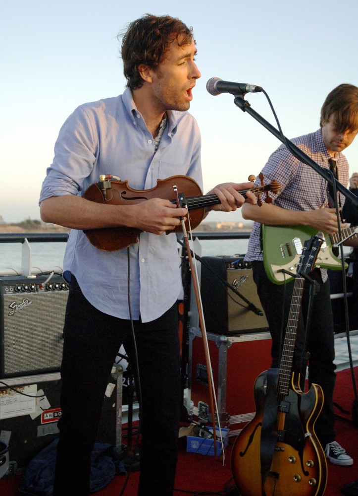 Andrew Bird;<br>Andrew Bird Performs with His Band to An Invite Only Crowd on The Adventure Hornblower Yacht