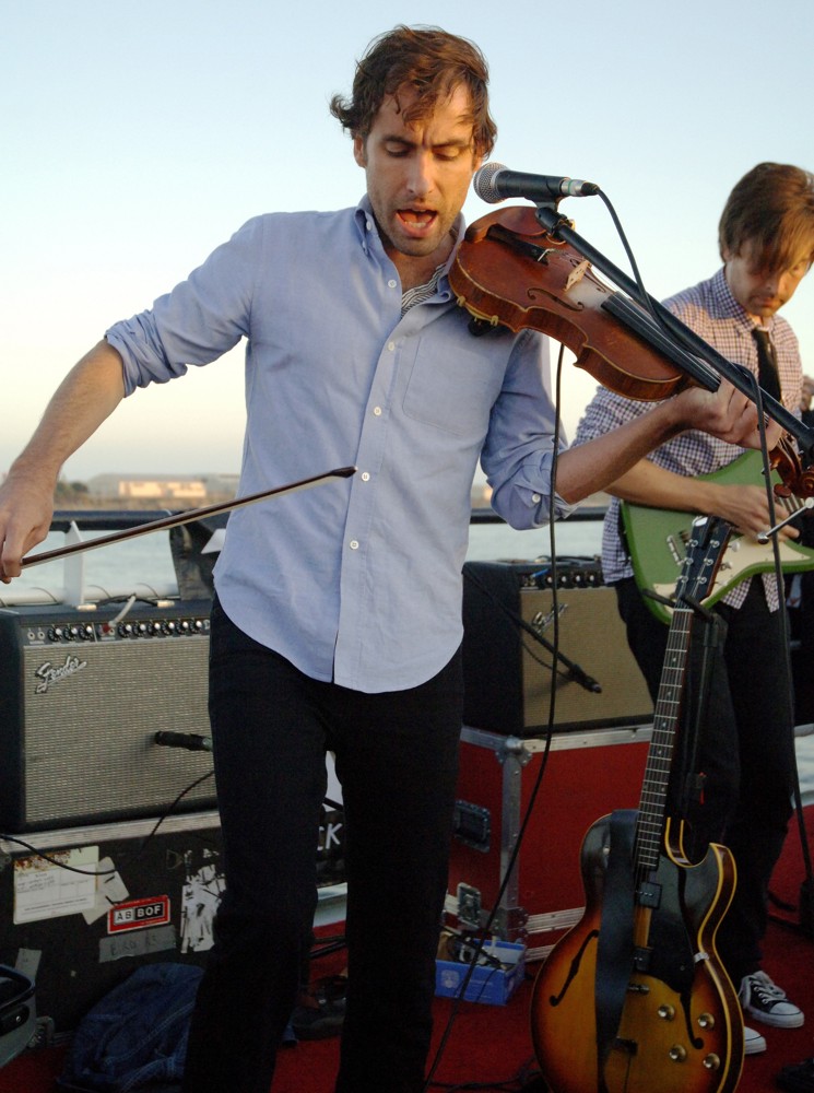 Andrew Bird;<br>Andrew Bird Performs with His Band to An Invite Only Crowd on The Adventure Hornblower Yacht