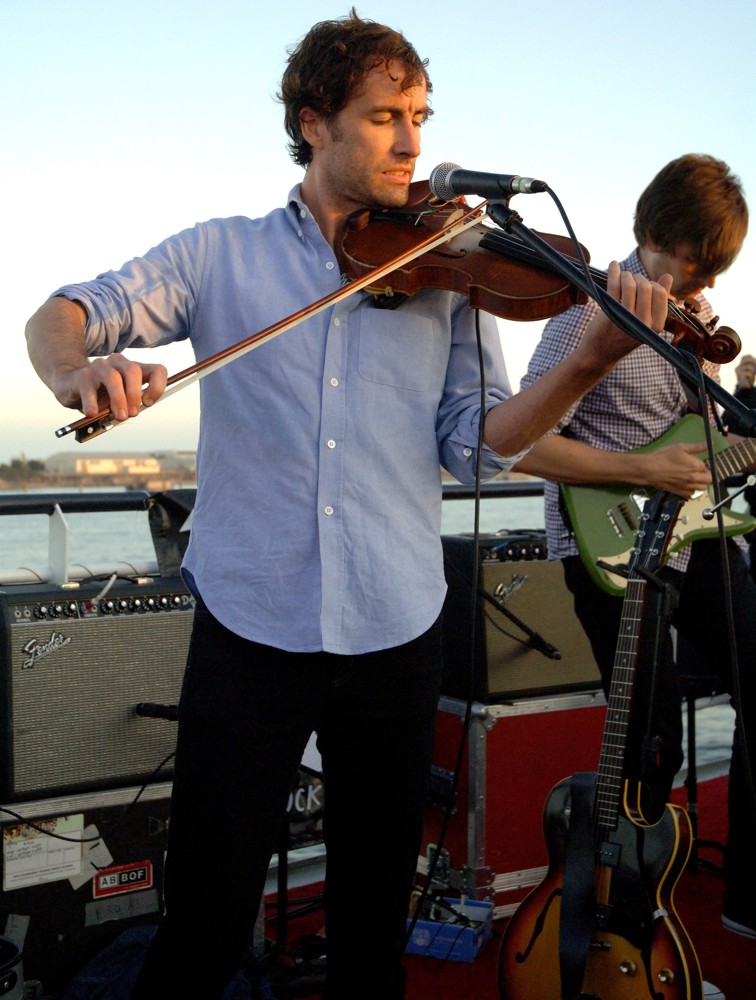 Andrew Bird;<br>Andrew Bird Performs with His Band to An Invite Only Crowd on The Adventure Hornblower Yacht
