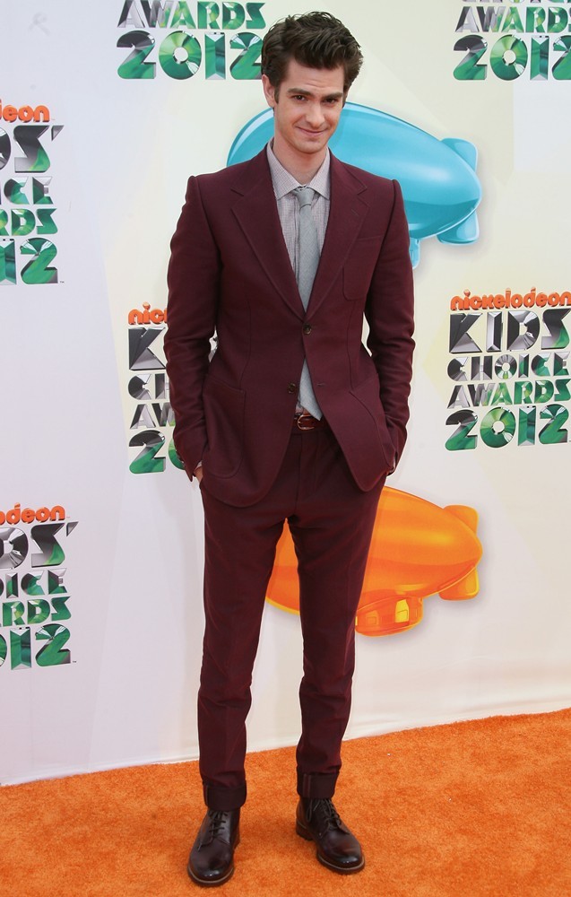 Andrew Garfield;<br>2012 Kids' Choice Awards - Arrivals